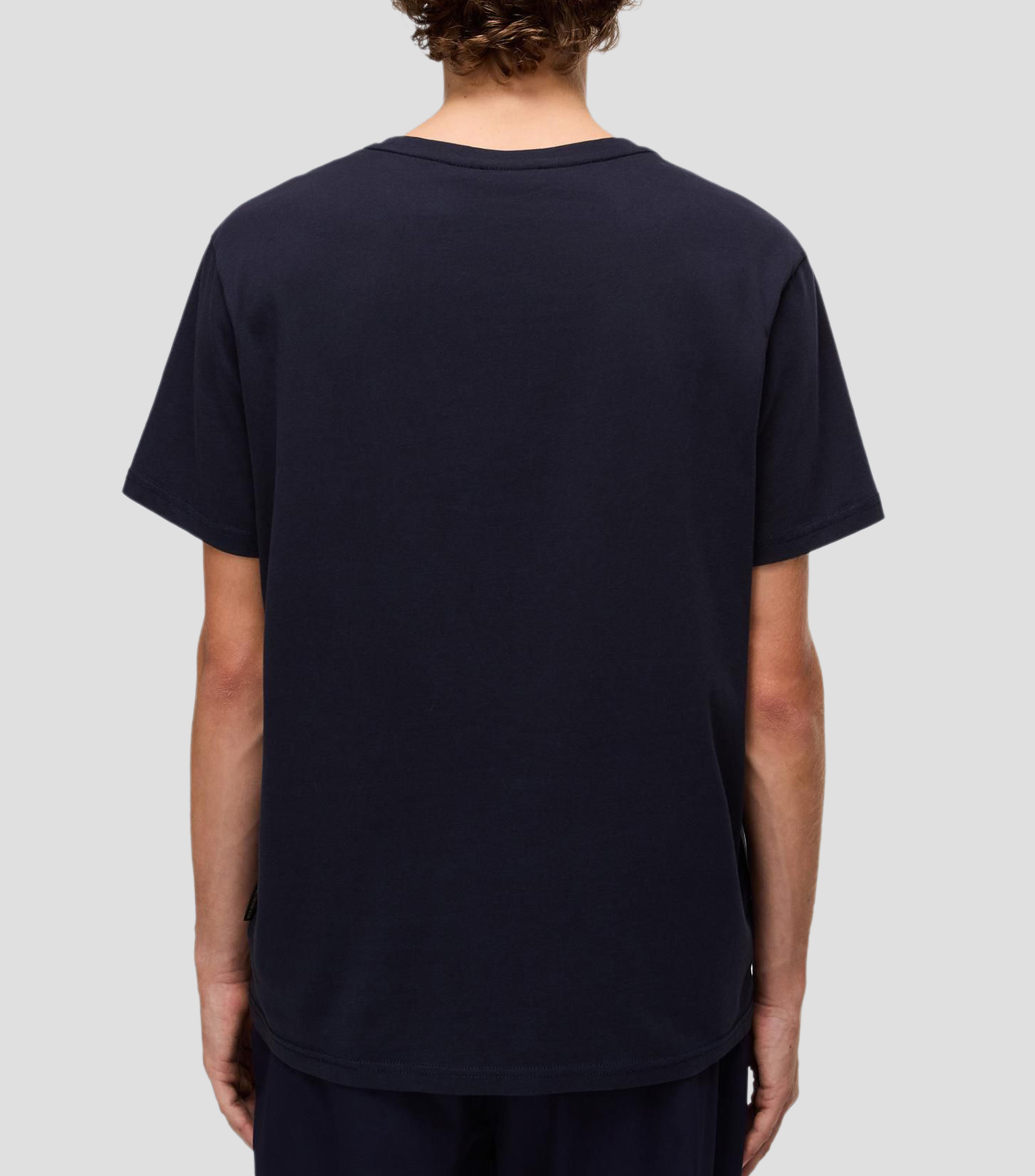 Playera cuello redondo manga corta Salis lisa Hombre